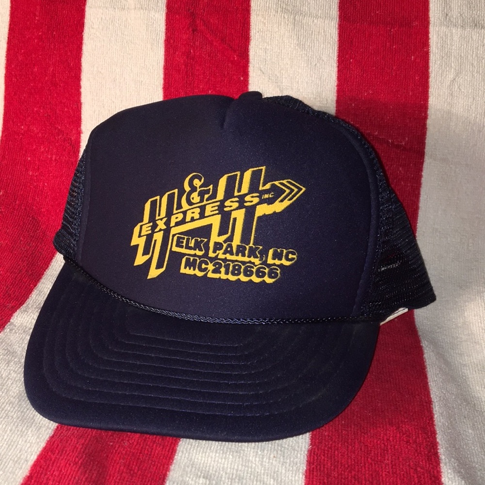 H & H express classic trucker SnapBack mesh hat